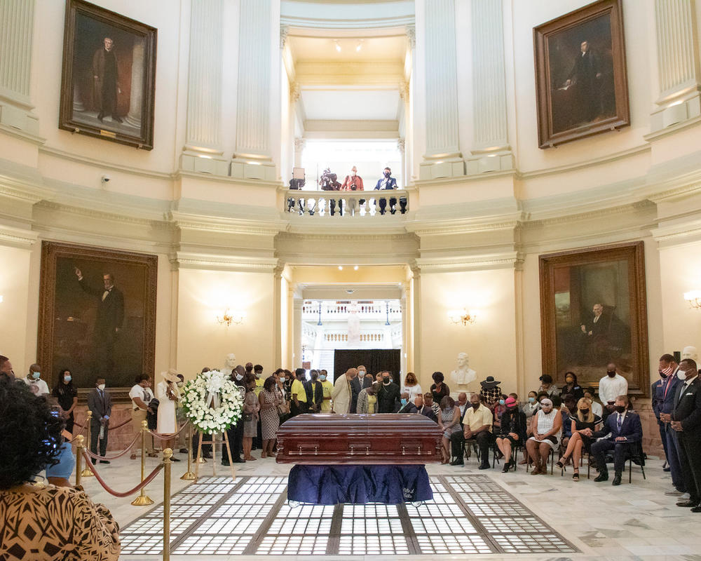 Funeral for Rev. C.T. Vivian at the State Capitol