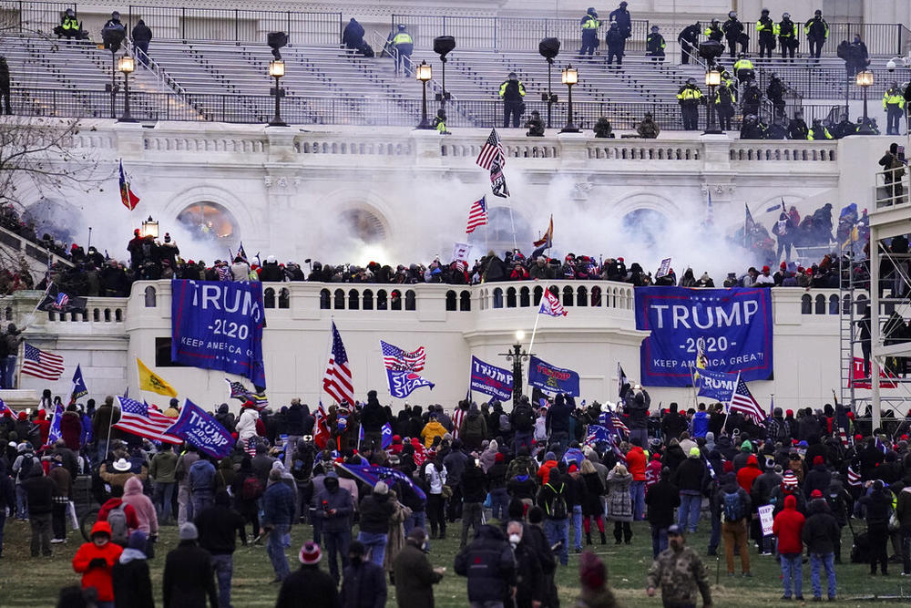Trump supporters storm Capitol 