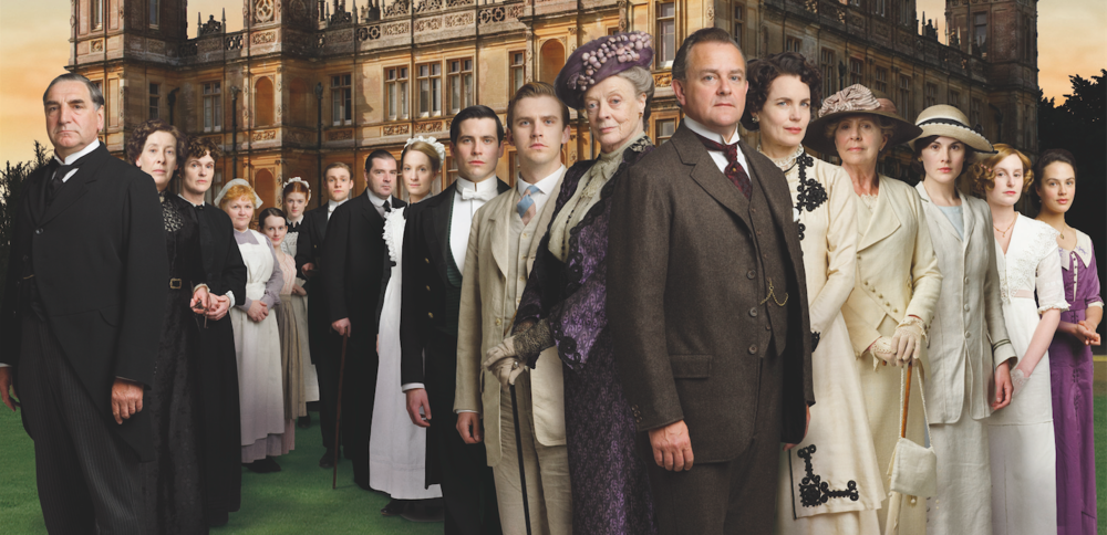 The cast of Downton Abbey