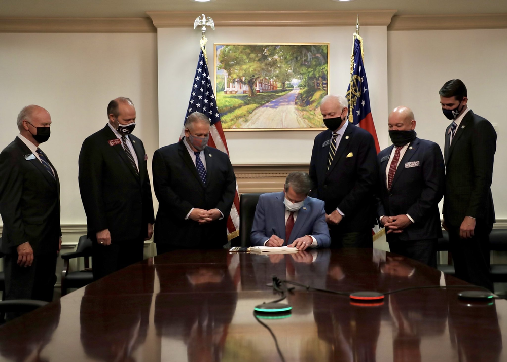 Gov. Kemp Signs Elections Bill