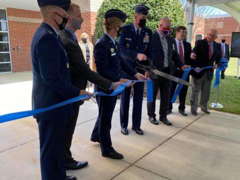 RAFB ribbon cutting