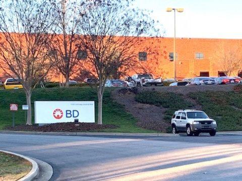 BD warehouse in Covington.