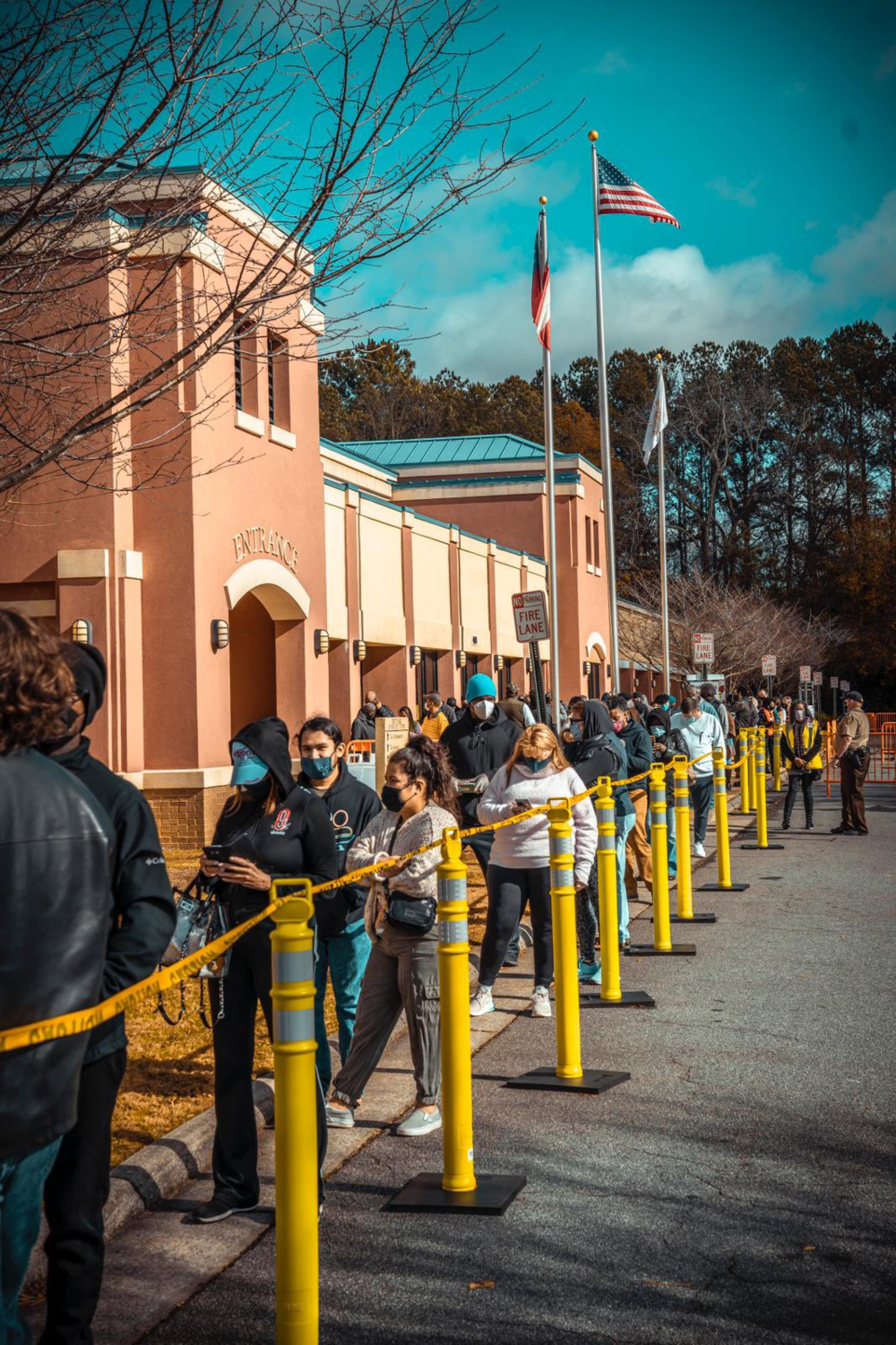 Long Voting Line