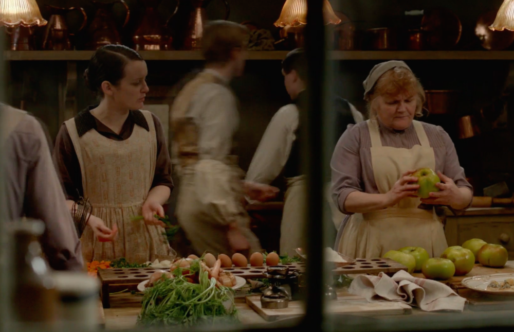 Daisy and Mrs. Patmore