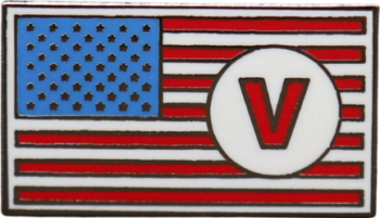 Image of COVID Vaccine lapel pin