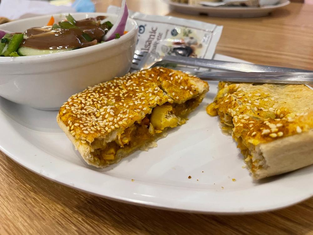 Curry chicken pie from Australian Bakery Cafe