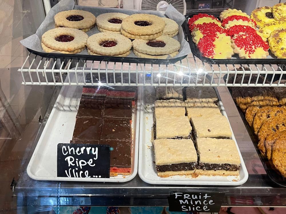 A few selections from the pastry case at Australian Bakery Cafe