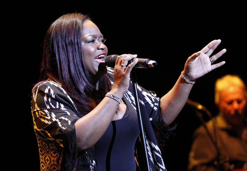 Shemekia Copeland performs at the JusticeAid Benefit Concert for Justice For Vets at the Warner Theatre on Sunday, Sept. 14, 2014 in Washington, DC. (Paul Morigi/AP Images for NADCP)