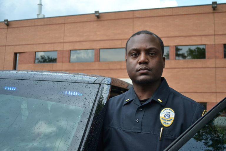  Lt. Abrem Ayana, 35, is the unit commander for Brookhaven’s criminal investigations division and oversees crisis intervention training.