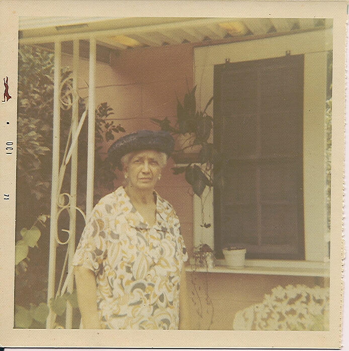 Beatrice Borders, who was a third-generation midwife, is pictured here in front of her Camilla maternity shelter in this undated photo. Photo courtesy of Jacquelyn Briscoe