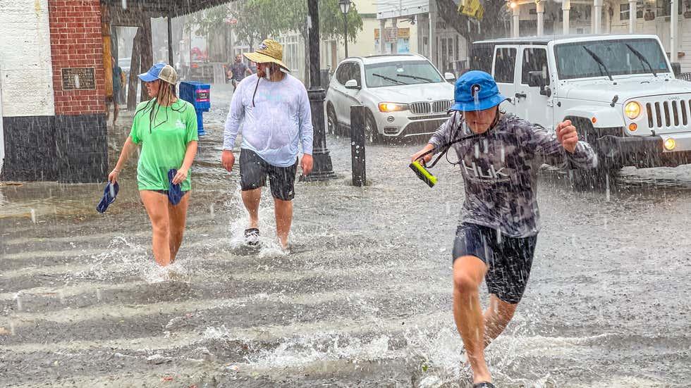 Tropical Storm Elsa hits Key West