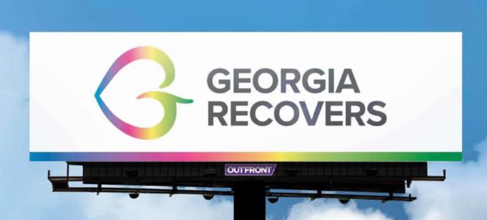Georgia Recovers billboard