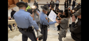  Georgia state Rep. Park Cannon spoke to a U.S. Senate panel Thursday about the need for federal protection of voting rights. She protested Georgia’s new election rules during legislative debate. 