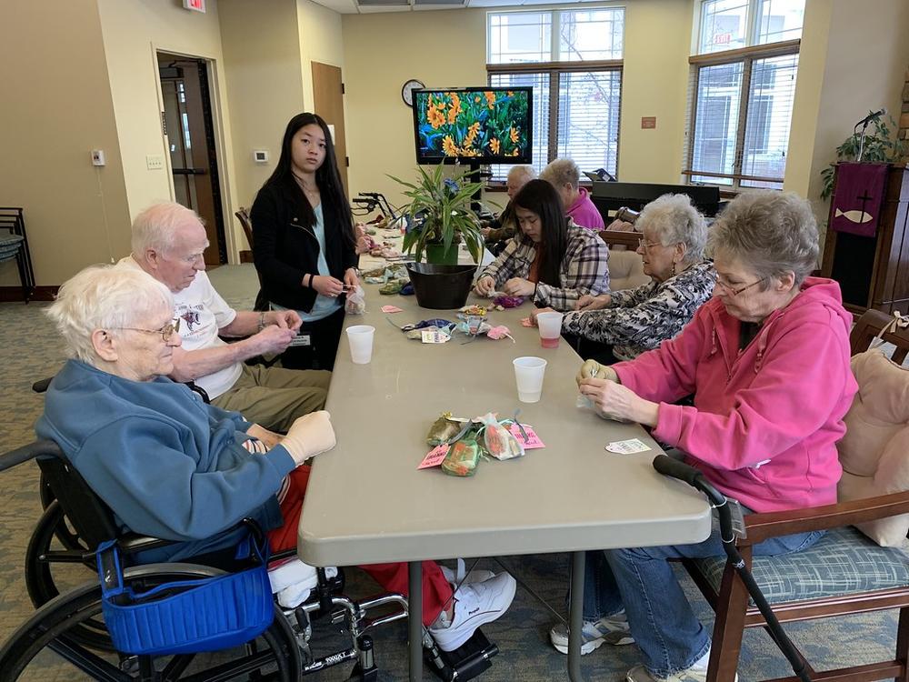 People in a nursing home