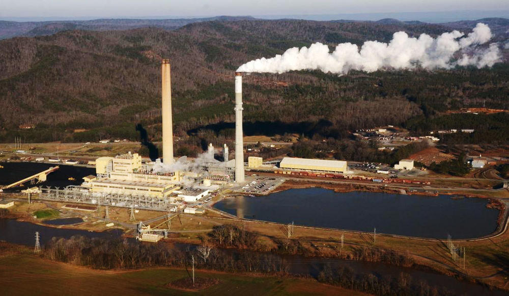 Georgia Power's Plant Hammond in an undated photo. 