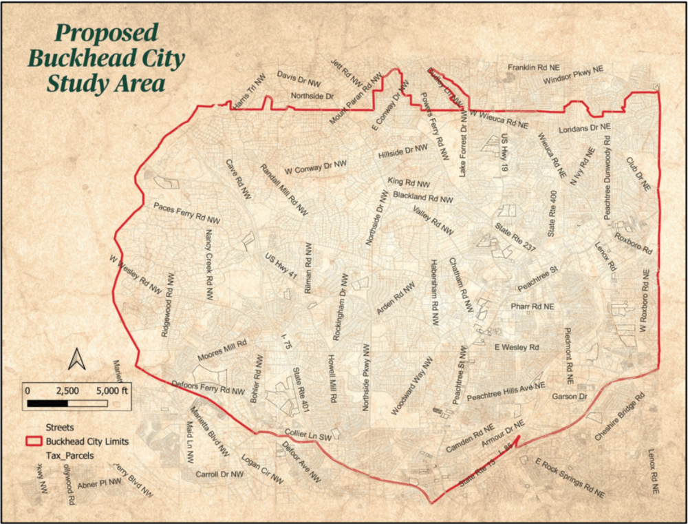 A newly-released study commissioned by a group seeking to de-annex about 20% of Atlanta for a new Buckhead City says the endeavor would be financially feasible, but it leaves out logistical, political and other budgetary costs of such a drastic measure.