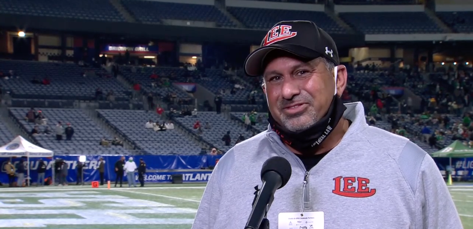 Lee County Coach Dean Fabrizio