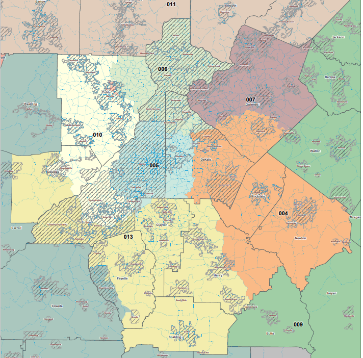 Cobb County Zip Code Map Here Are All Of The Proposed Redistricting Maps For Georgia | Georgia  Public Broadcasting