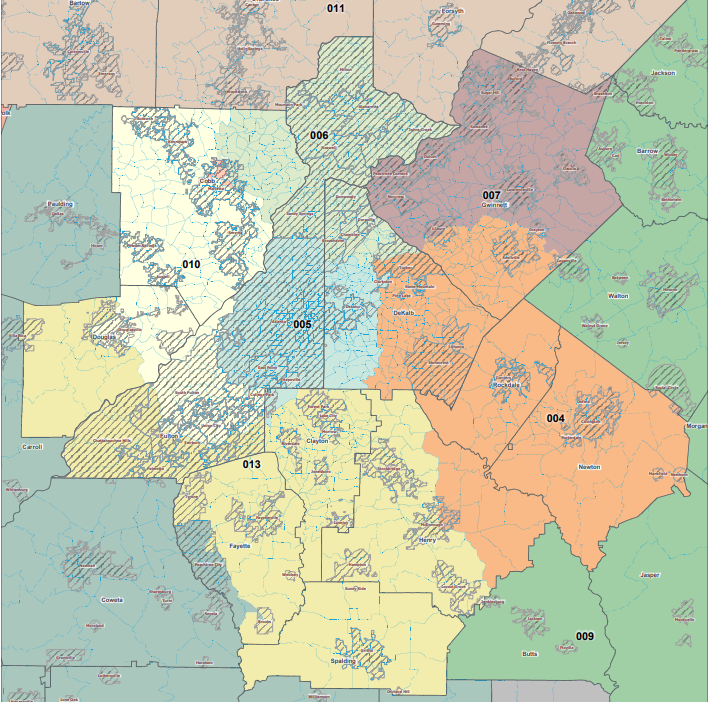 Georgia Democrats have released a proposed congressional redistricting map that splits 14 seats evenly between the parties.