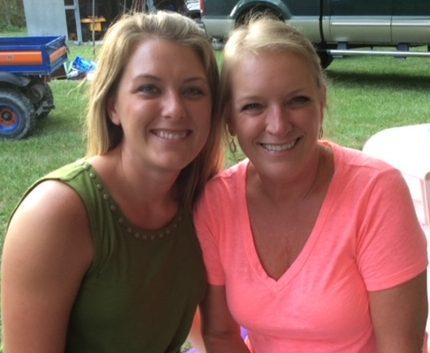 Katie Sasser and her mother, Debra Gann