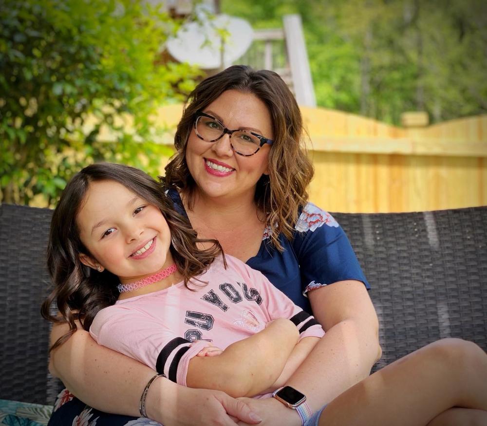 Miranda Wicker with daughter, Emma, who will soon be eligible for a COVID-19 vaccine.