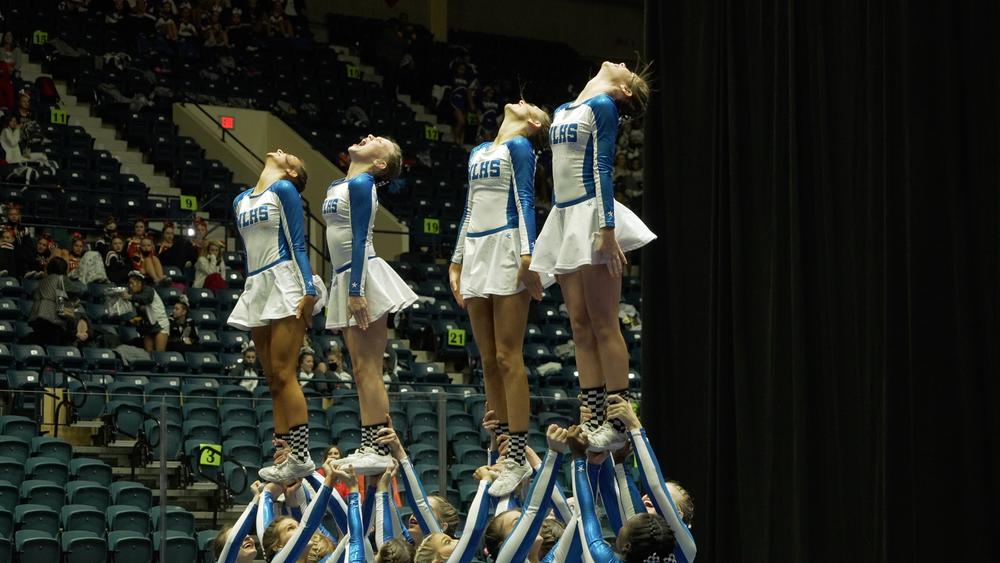 2020 GHSA Cheerleading Championships held in February 2021