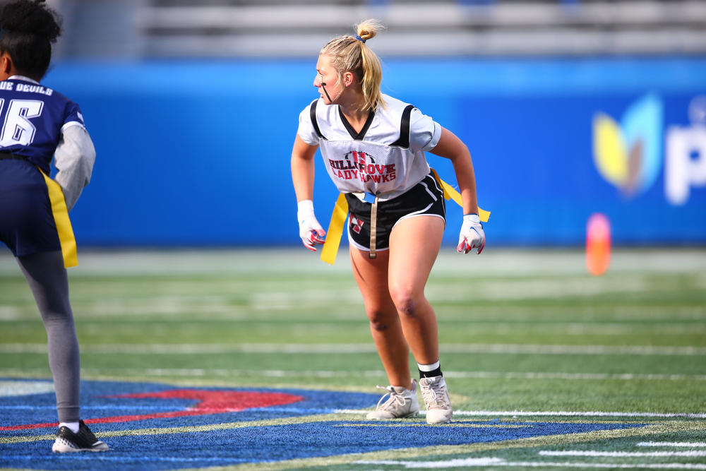 Hillgrove stand out Flag Football Player Lauren Render