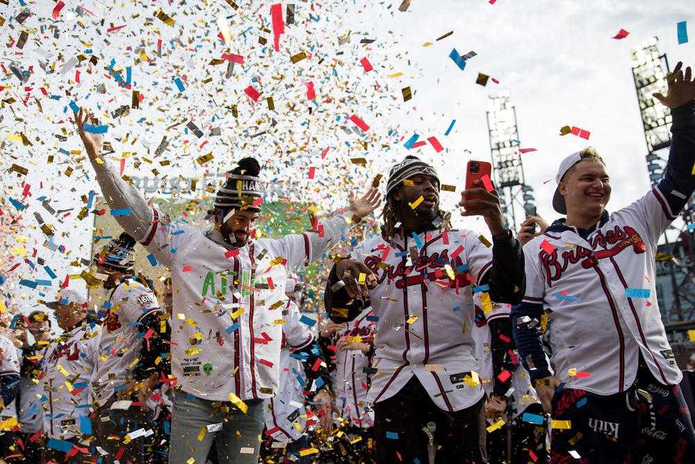 Braves celebrate