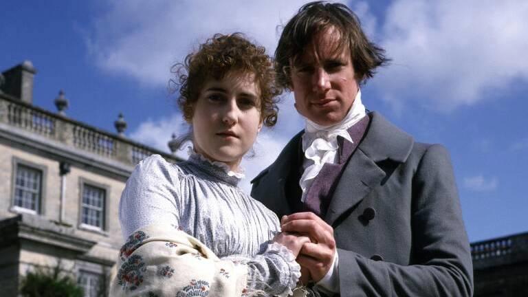 Stars of Mansfield Park in costume.