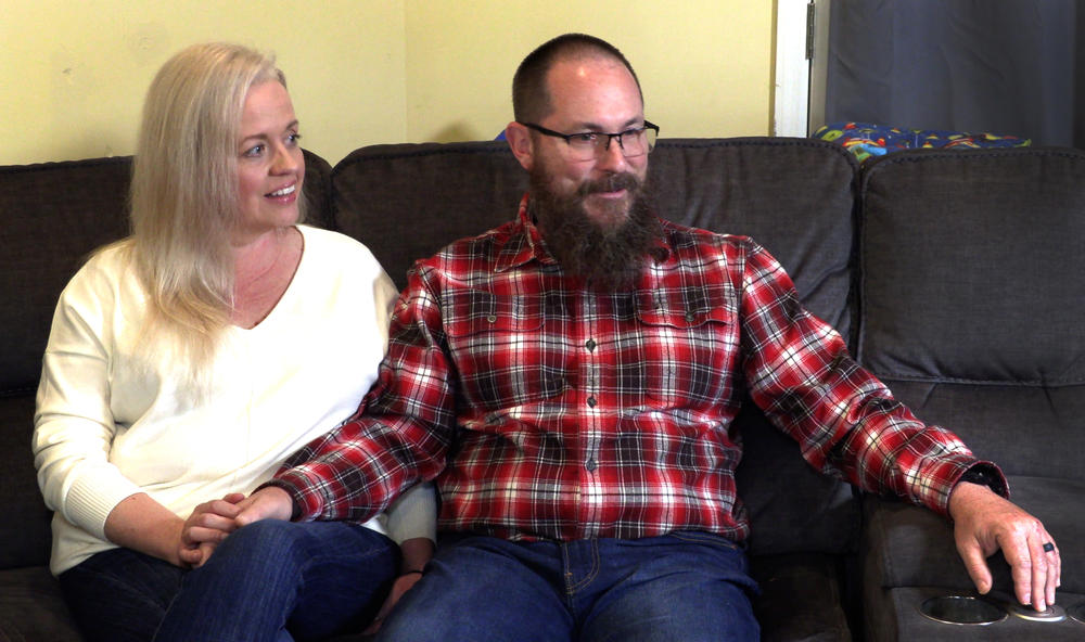 Angela and Elliott Turbeville of Columbus talk about the experience of adopting the six children they have been fostering. 