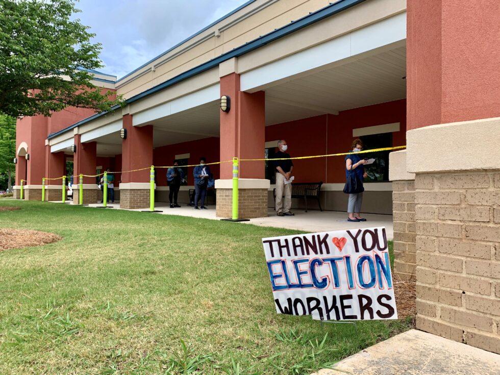 Georgia polling place 