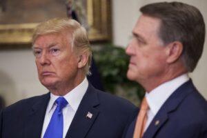 Donald Trump and David Perdue