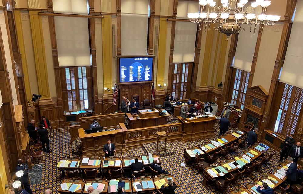 The chambers of the General Assembly.