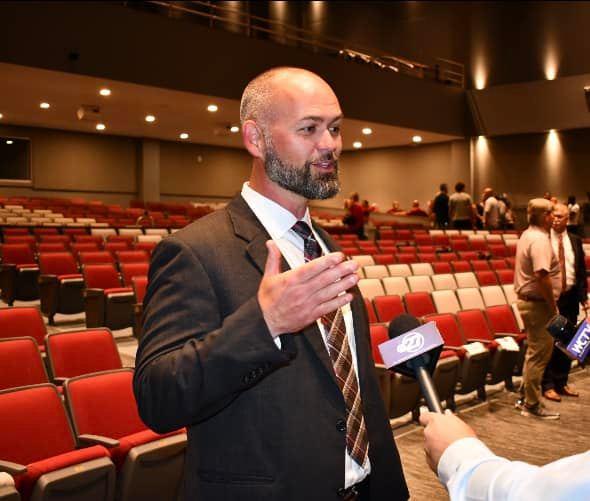 Lowndes Head Coach Zach Grage