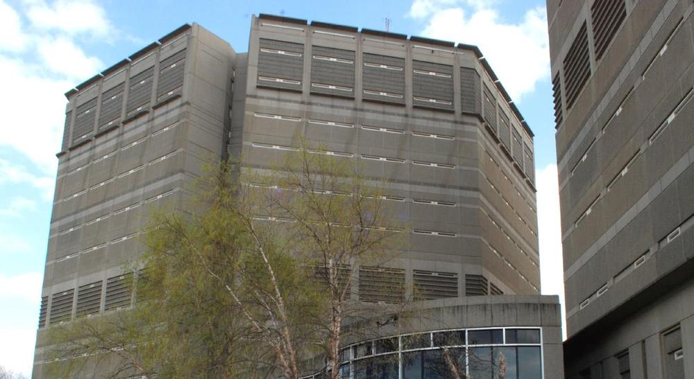 A photo of DeKalb County Jail.