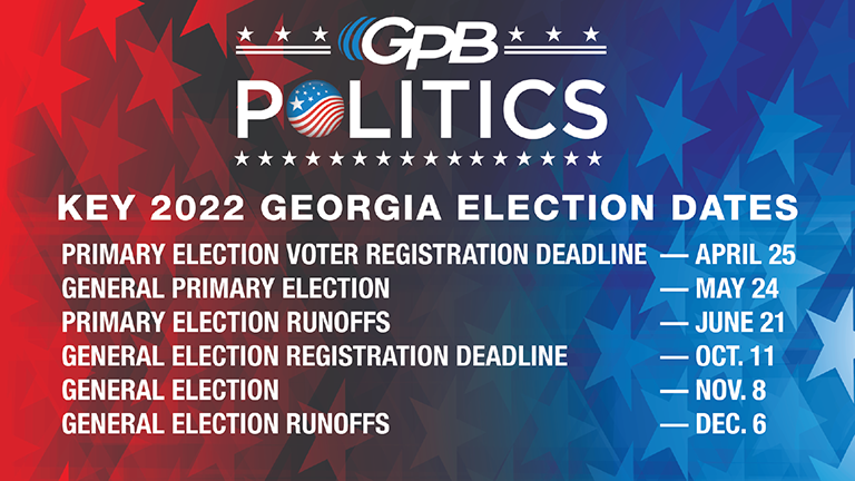 key 2022 election dates graphic
