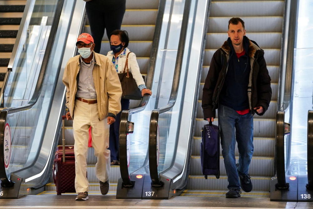 PBS NewsHour How people are responding to end of transit mask mandates