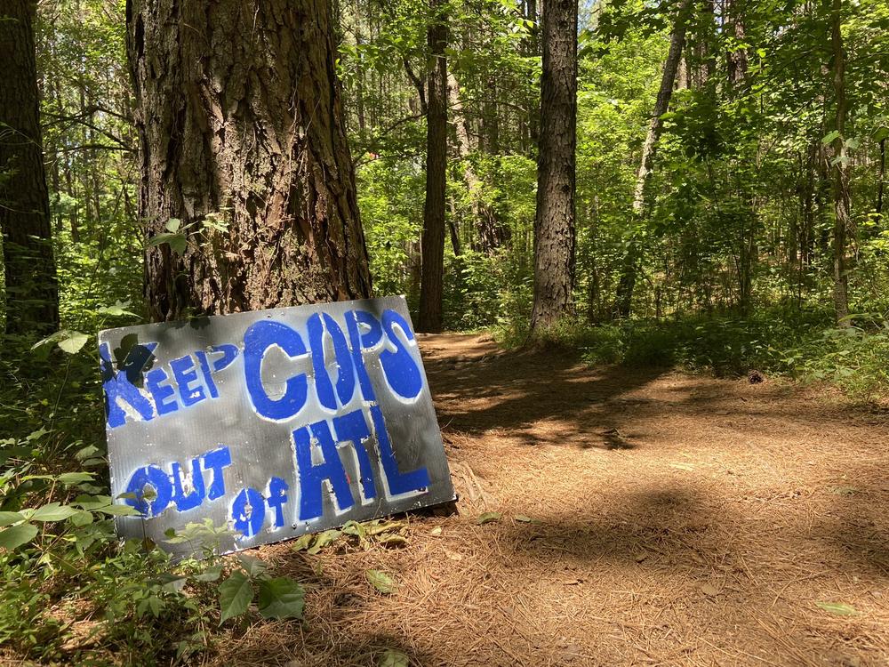 At least eight people have been arrested at the site of a planned public safety training center that opponents have been occupying for months in an attempt to prevent construction.