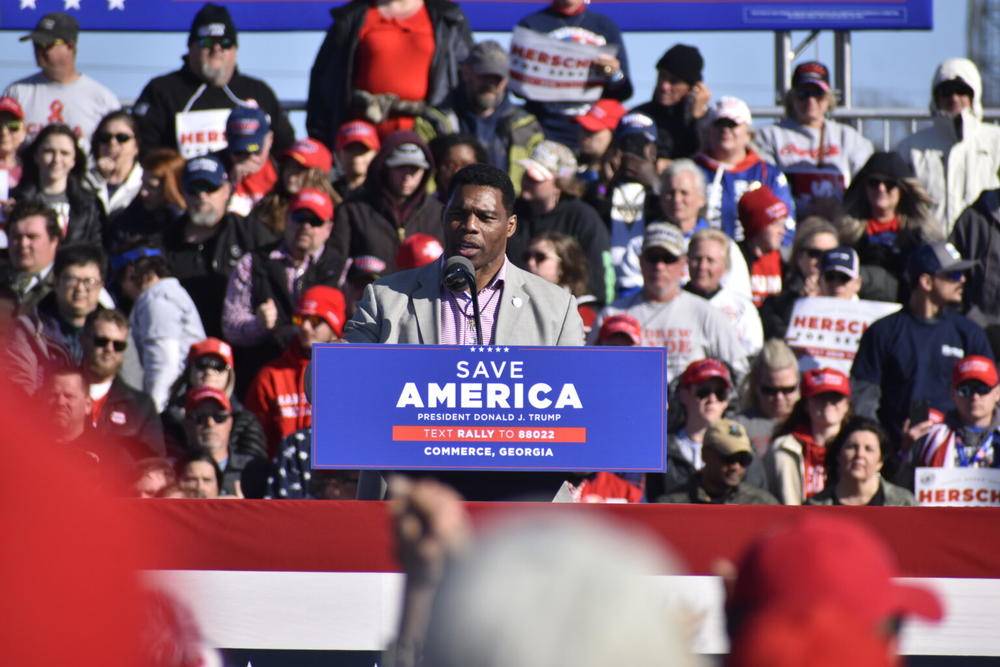  Herschel Walker has the lead in the race to become the Republican nominee for U.S. Senator from Georgia, but critics say he may not be able to go the distance in the general election. 