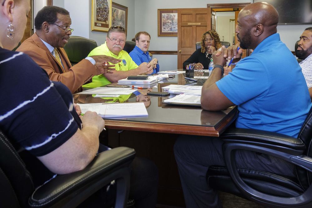 The Macon-Bibb County Pedestrian Safety Review Board in their May 17, 2022 meeting.