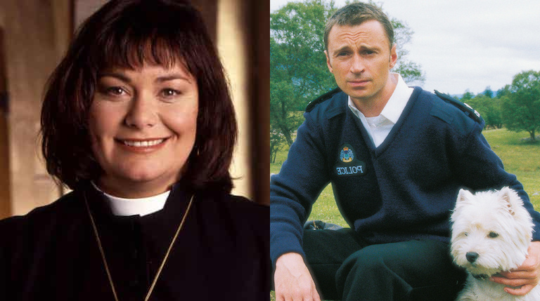 Dawn French and Robert Carlyle