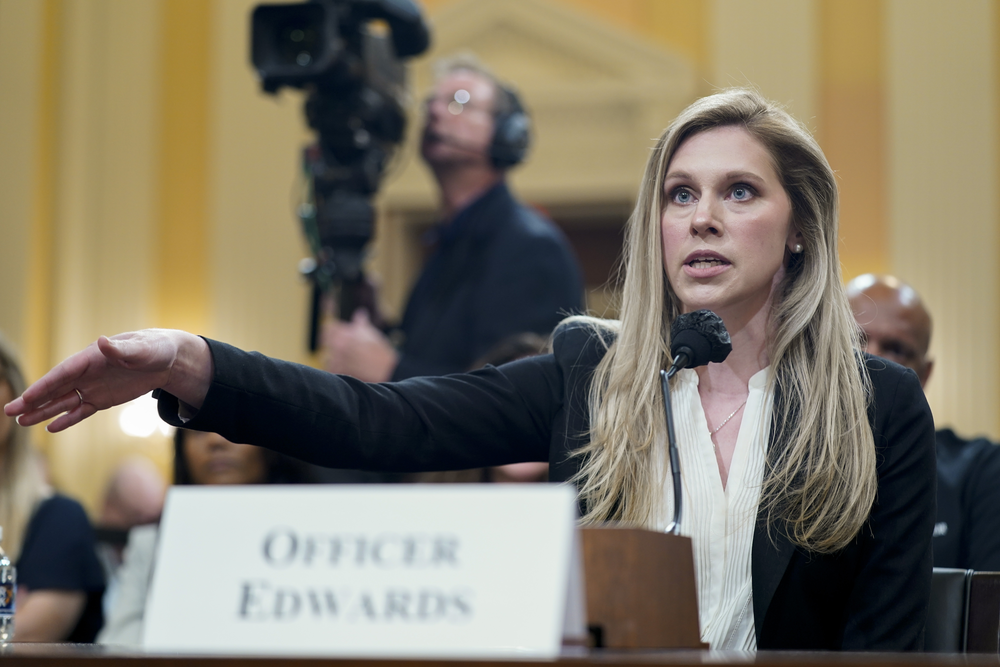 U.S. Capitol Police Officer Caroline Edwards