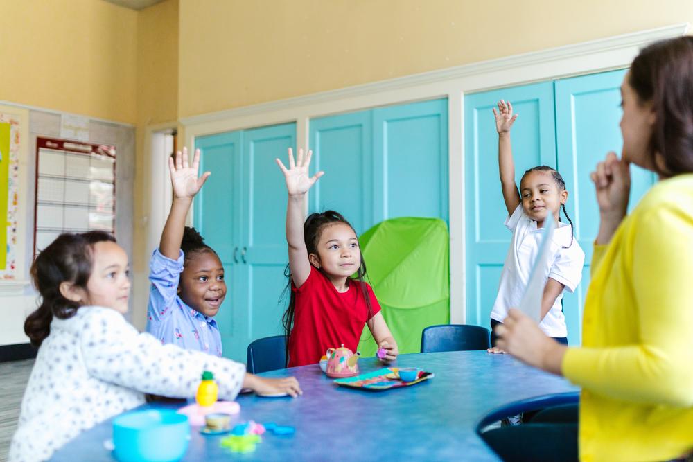 Kids in classroom