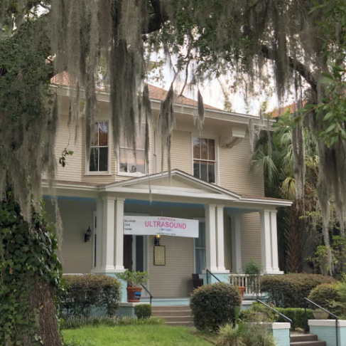 The crisis pregnancy center Savannah Care Center is housed across the street from Savannah Medical Clinic, which provides abortions.