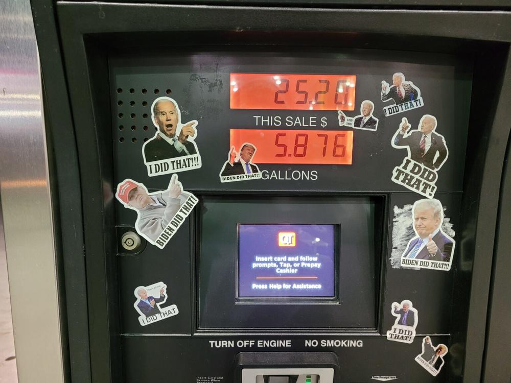 The gas station pump is now a major front in the 2022 elections in Georgia. 