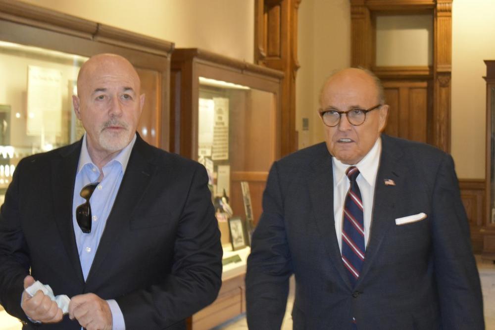 On Dec. 3 2020, former New York City Mayor Rudy Giuliani visited the Georgia Capitol for a legislative committee meeting that helped fuel election conspiracy theories among many Republican lawmakers and other Trump supporters. The former Trump personal attorney and others alleged massive voter fraud as a reason for legislators to overturn President-elect Joe Biden’s narrow victory.