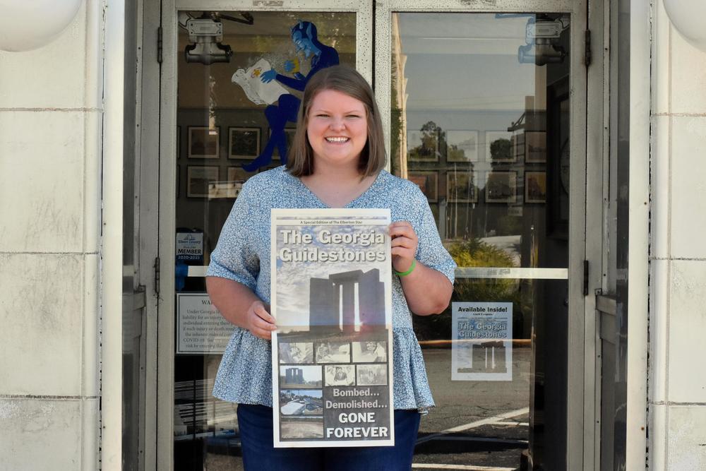 Elberton Star Editor Rose Scoggins said the community reaction to the bombing of the Georgia Guidestones has underscored the significance of the granite industry.