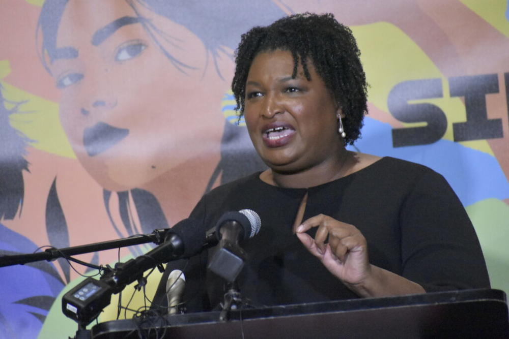 Democrat Stacey Abrams is locked in a rematch with now-Republican Gov. Brian Kemp. 