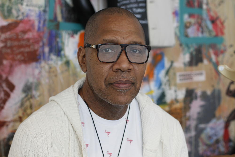 Atlanta-based artist Anderson Smith at his gallery in Buckhead Village.