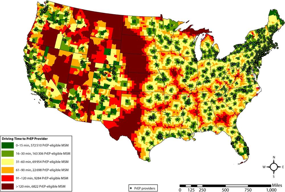 HIV driving map 